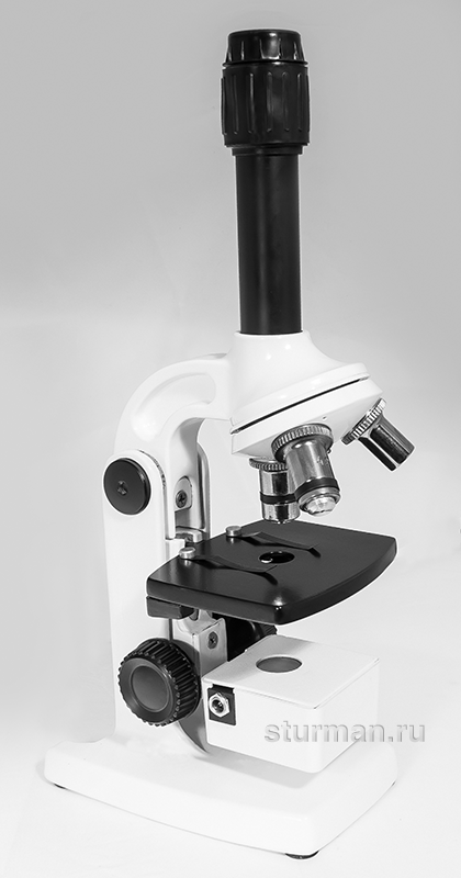 Микроскоп Юннат 2П-3 с подсветкой Белый купить по оптимальной цене,  доставка по России, гарантия качества