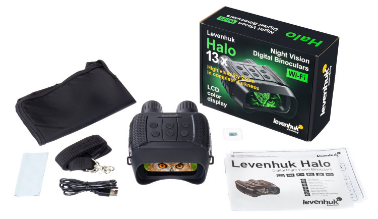Бинокль цифровой ночного видения Levenhuk Halo 13X купить по оптимальной цене,  доставка по России, гарантия качества