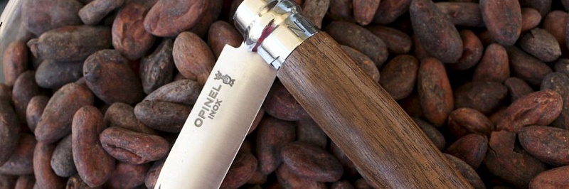 Нож Opinel серии Tradition Luxury №08, клинок 8,5см., нержавеющая сталь, рукоять - орех купить по оптимальной цене,  доставка по России, гарантия качества