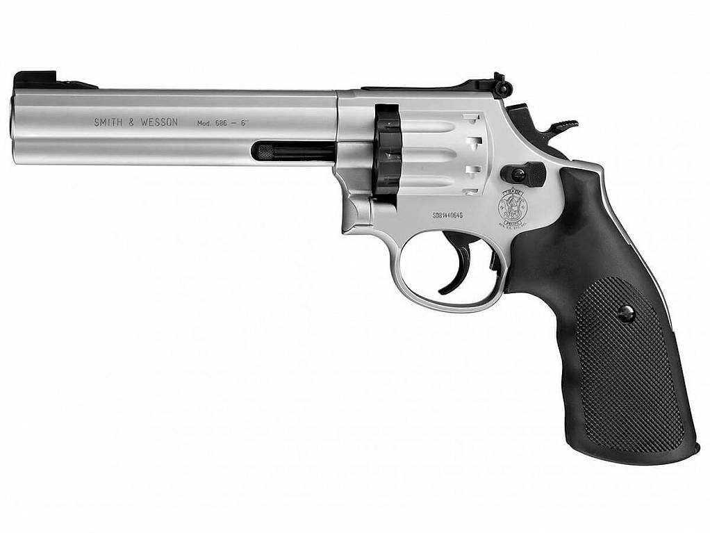 Пневматический пистолет Smith & Wesson 686-6" пистолет купить по оптимальной цене,  доставка по России, гарантия качества
