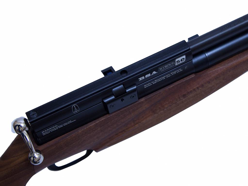 Пневматическая винтовка BSA Scorpion Walnut-F 7.5J 4.5 PCP купить по оптимальной цене,  доставка по России, гарантия качества