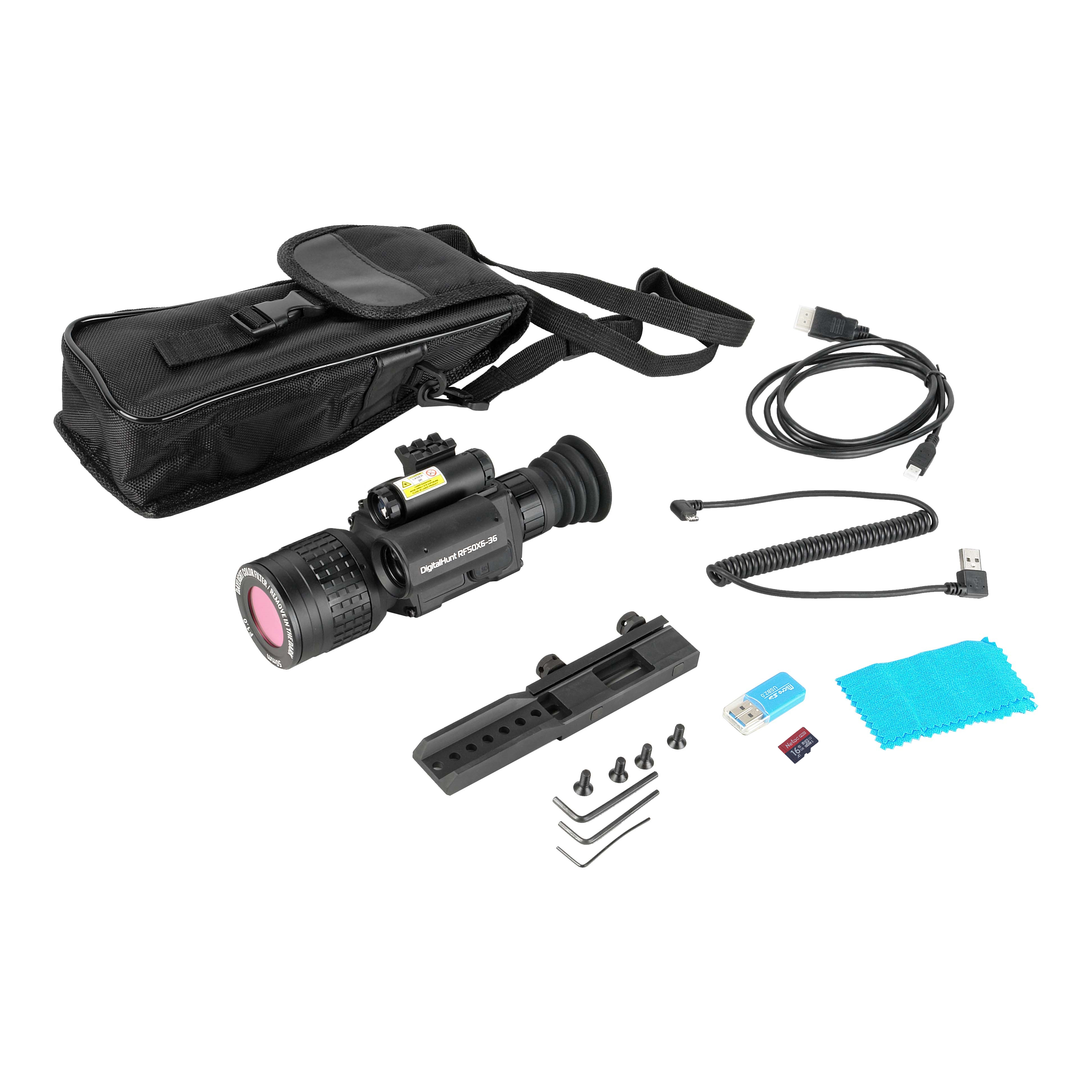 Цифровой прицел  Veber DigitalHunt RF50X6-36 с дальномером купить по оптимальной цене,  доставка по России, гарантия качества