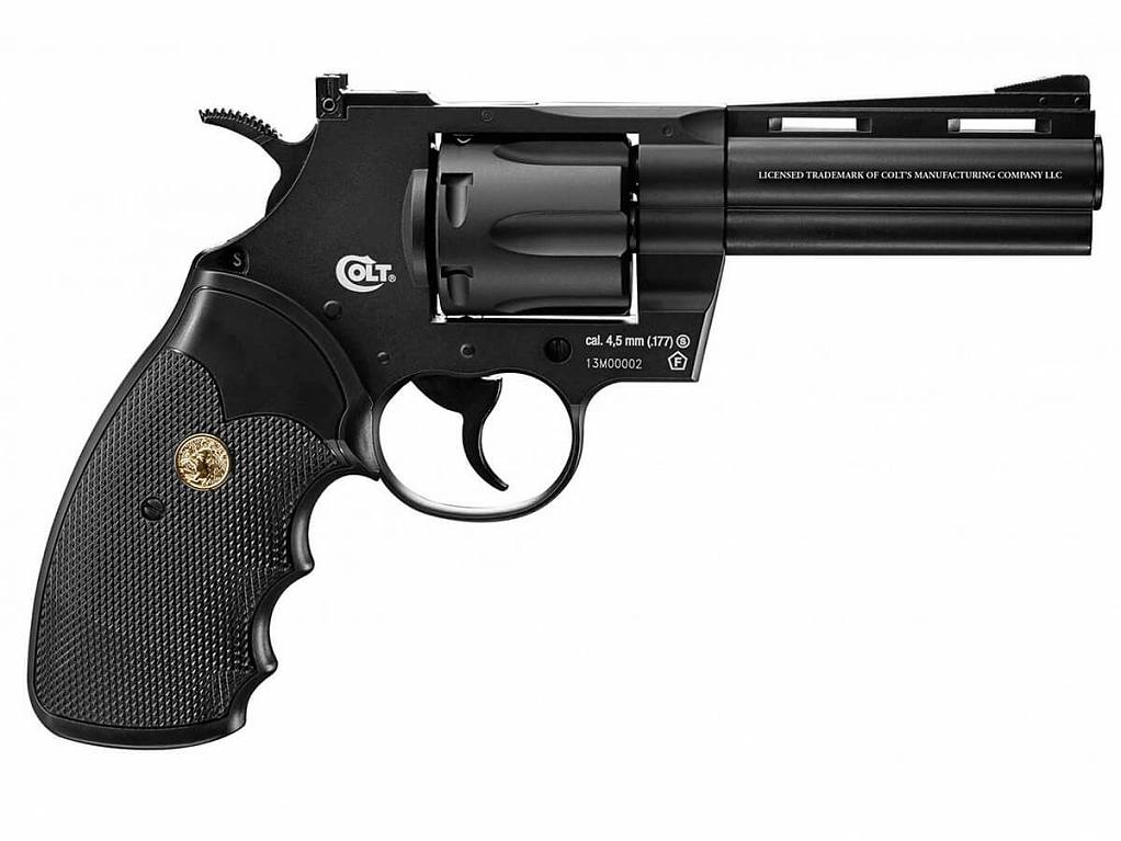 Пневматический пистолет Colt Python 4" 4.5 пистолет купить по оптимальной цене,  доставка по России, гарантия качества