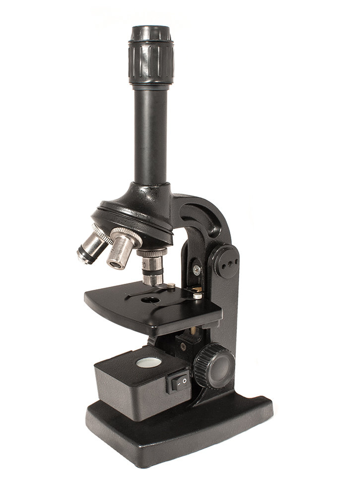 Микроскоп Юннат 2П-3 с подсветкой Черный купить по оптимальной цене,  доставка по России, гарантия качества