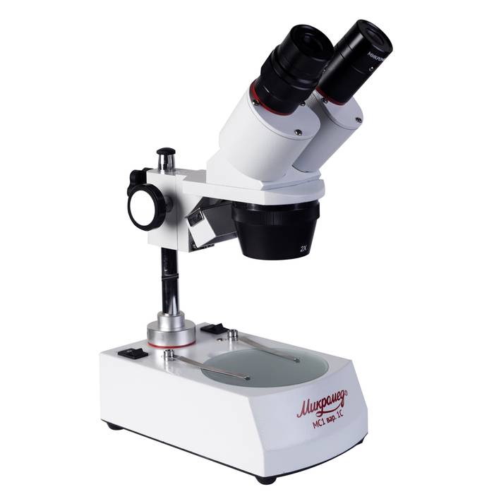 Микроскоп стерео Микромед MC-1 вар. 1С (1х/2х/4x) купить по оптимальной цене,  доставка по России, гарантия качества