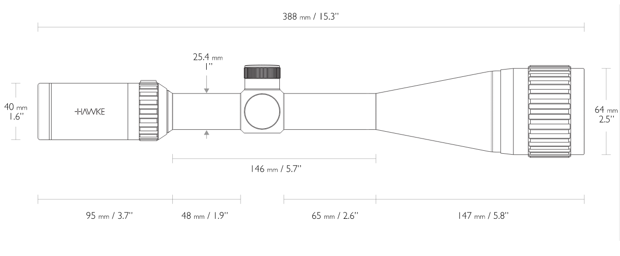 Оптический прицел Hawke Vantage IR 4-16x50 АО IR (Mil Dot) купить по оптимальной цене,  доставка по России, гарантия качества