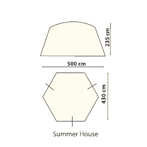 Тент-Шатер Canadian Camper SUMMER HOUSE купить по оптимальной цене,  доставка по России, гарантия качества
