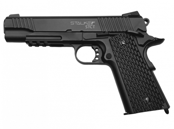 Пистолет пневматический Stalker STCT (аналог "Colt 1911 TACTICAL")  Blowback купить по оптимальной цене,  доставка по России, гарантия качества