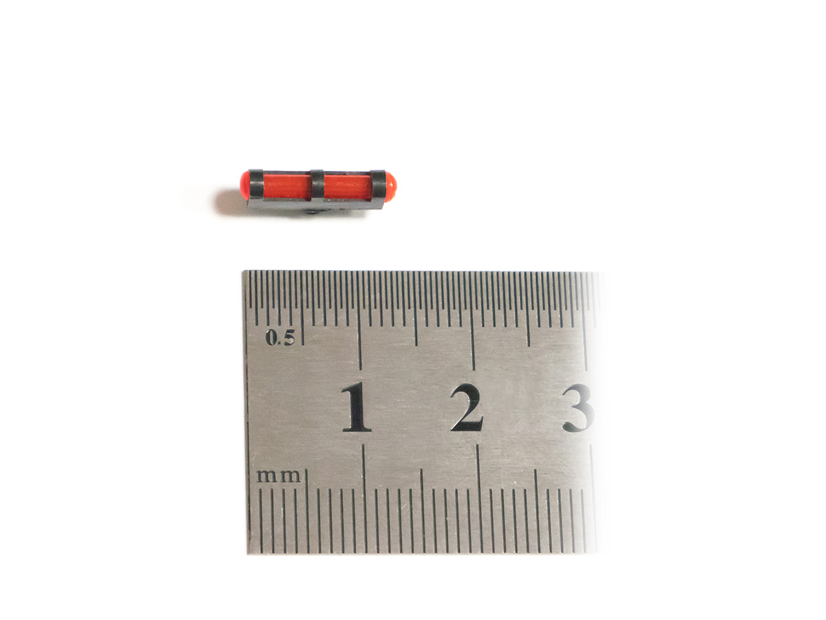 Мушка Nimar оптоволоконная красная, Ø волокна 2мм, резьба 2,6мм купить по оптимальной цене,  доставка по России, гарантия качества