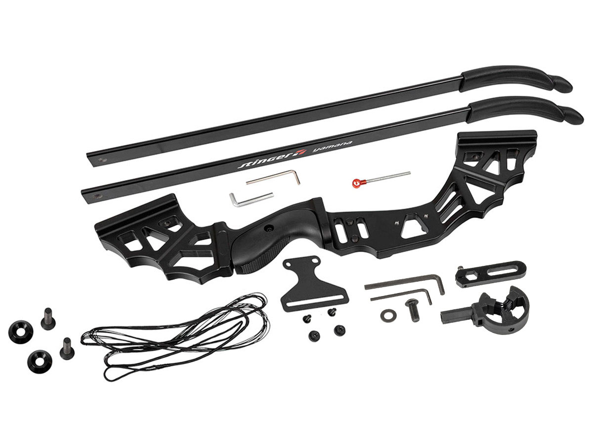 Лук рекурсивный Stinger Yamana, 30 lbs/13,6 кг, длина 53 дюйма, алюминий купить по оптимальной цене,  доставка по России, гарантия качества