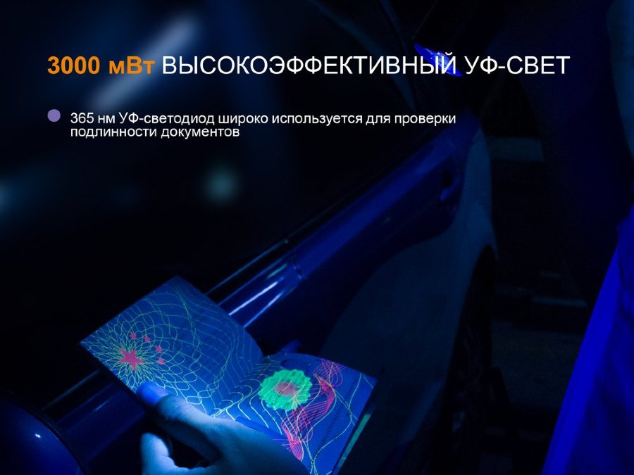 Фонарь Fenix TK25UV купить по оптимальной цене,  доставка по России, гарантия качества
