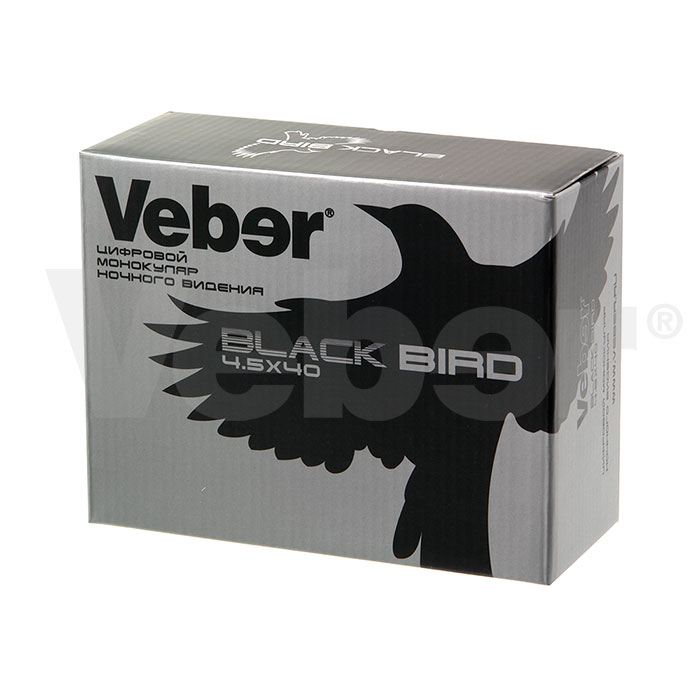 Монокуляр цифровой ночного видения Veber Black Bird 4,5x40 купить по оптимальной цене,  доставка по России, гарантия качества
