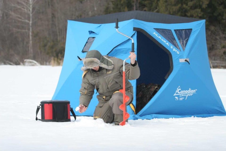 Палатка Canadian Camper зимняя BELUGA Plus 3 купить по оптимальной цене,  доставка по России, гарантия качества