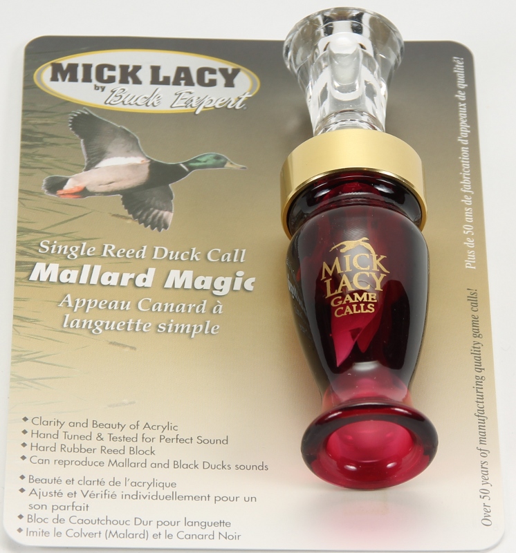 Манок Mick Lacy акриловый на утку (одинарный).арт ML24 купить по оптимальной цене,  доставка по России, гарантия качества