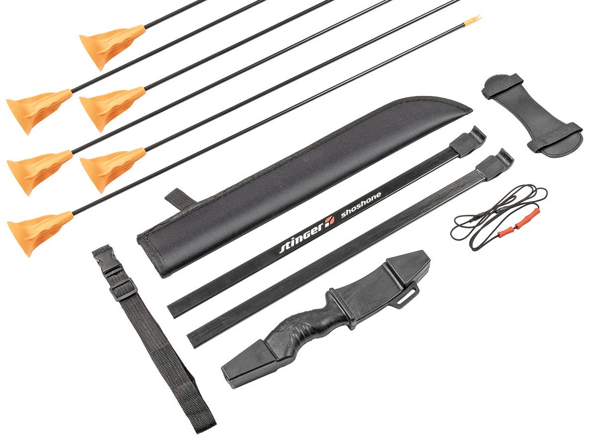 Лук рекурсивный Stinger Shoshone, детский, расширенная комплектация, 15 lbs купить по оптимальной цене,  доставка по России, гарантия качества